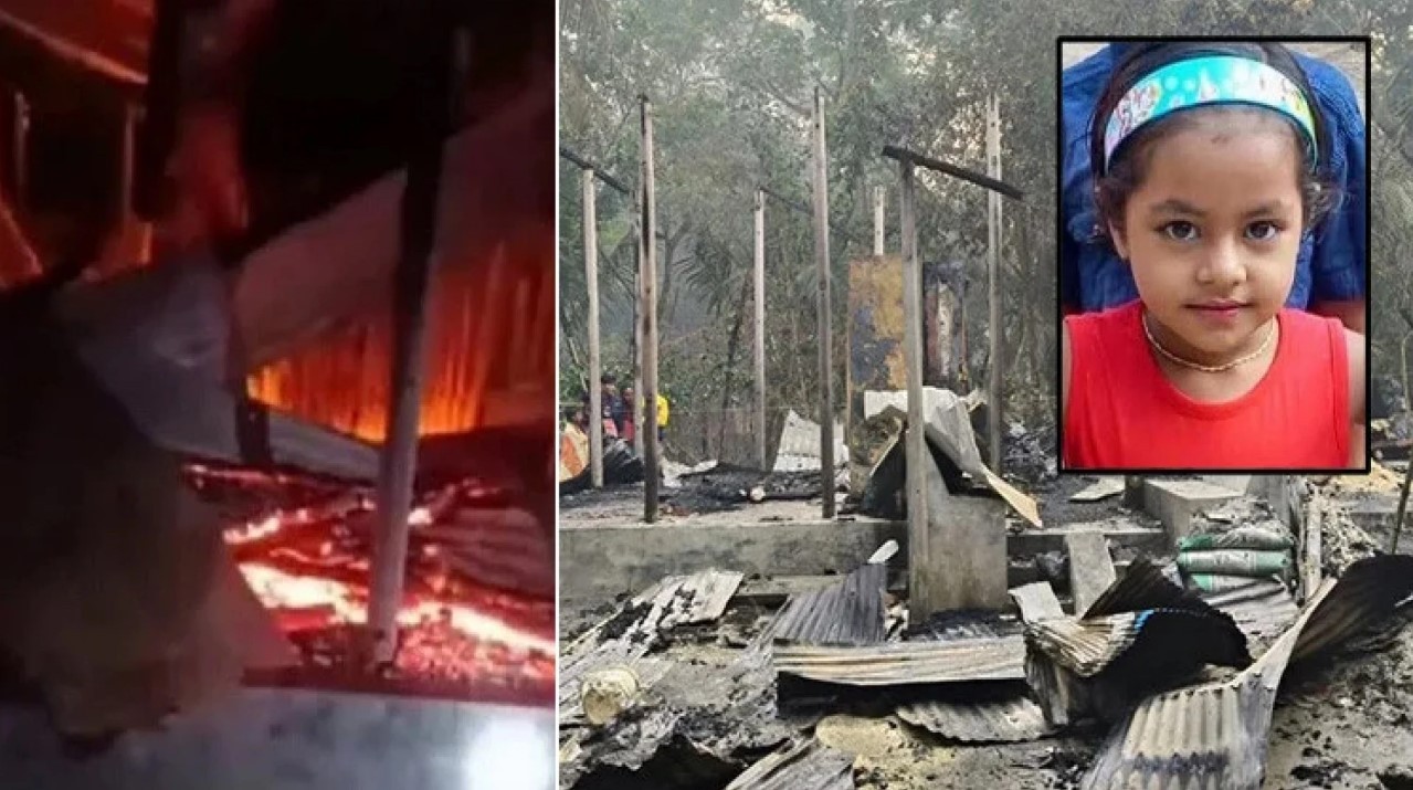 তালাবদ্ধ ঘরে অগ্নিসংযোগ: বিএনপি নেতার বাড়িতে আগুনে শিশুর মর্মান্তিক মৃত্যু